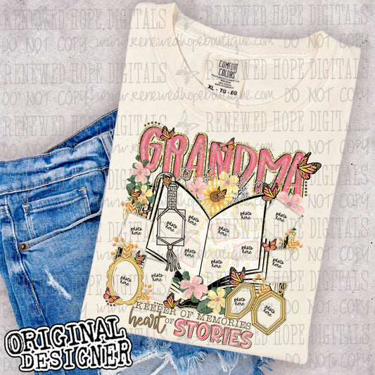 🩷KEEPER OF MEMORIES, HEART OF STORIES GRANDMA 🩷