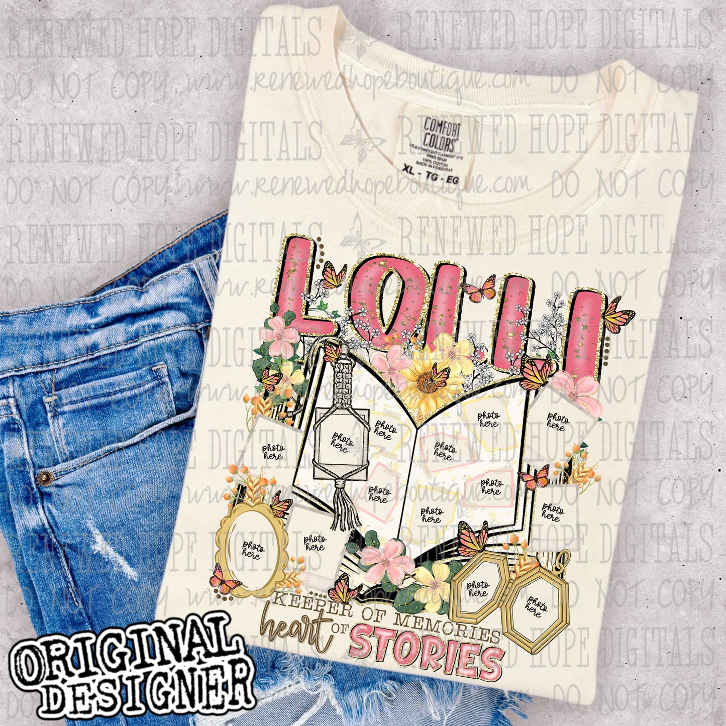 🩷KEEPER OF MEMORIES, HEART OF STORIES PERSONALIZED SOLO BUNDLE 50+ NAMES🩷