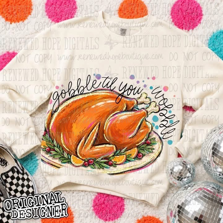 🧡🦃DELULU GIVING GOBBLE TIL YOU WOBBLE 🧡🦃