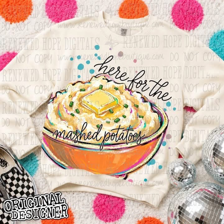 🧡🦃DELULU GIVING HERE FOR THE MASHED POTATOES 🧡🦃