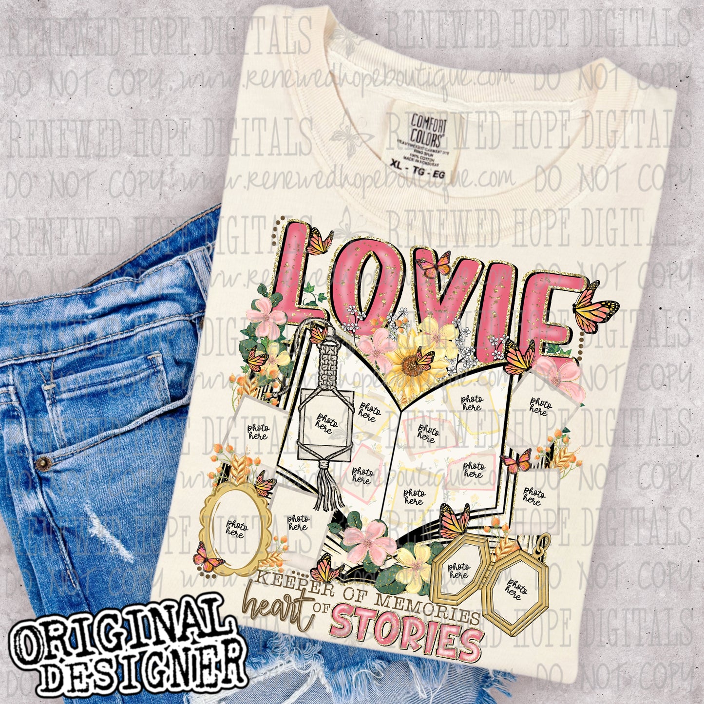 🩷KEEPER OF MEMORIES, HEART OF STORIES PERSONALIZED SOLO BUNDLE 50+ NAMES🩷