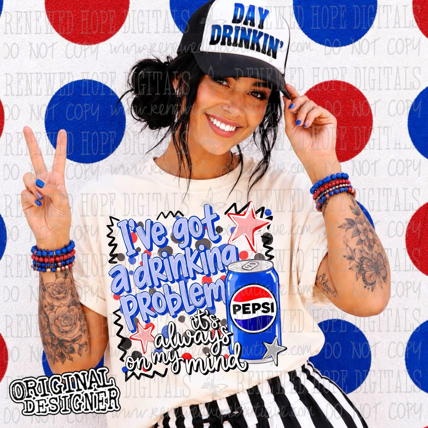 🥤I’VE GOT A DRINKING PROBLEM PEPSI🥤
