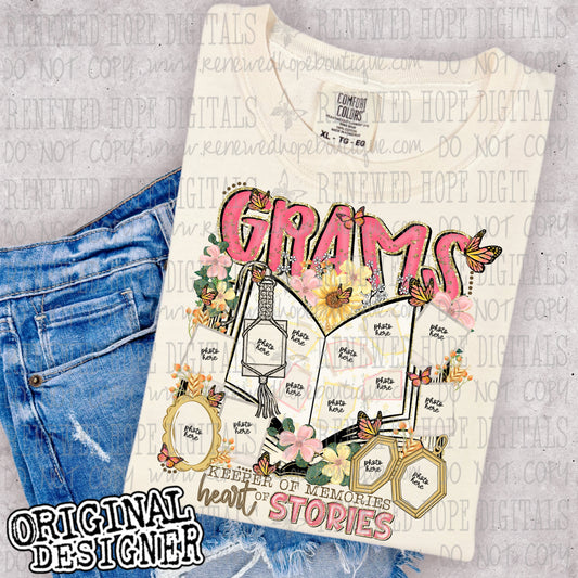 🩷KEEPER OF MEMORIES, HEART OF STORIES GRAMS 🩷