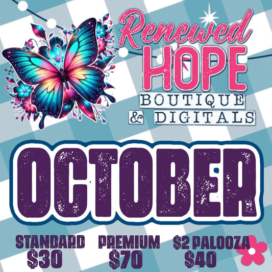 OCTOBER 2025 DESIGN DRIVE/STANDARD/PREMIUM/ $2 PALOOZA DRIVE