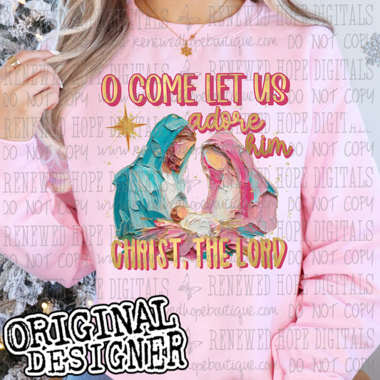 🩷O COME LET US ADORE HIM✝️