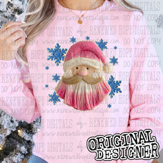 🩷OMBRÉ PINK SANTA🎄