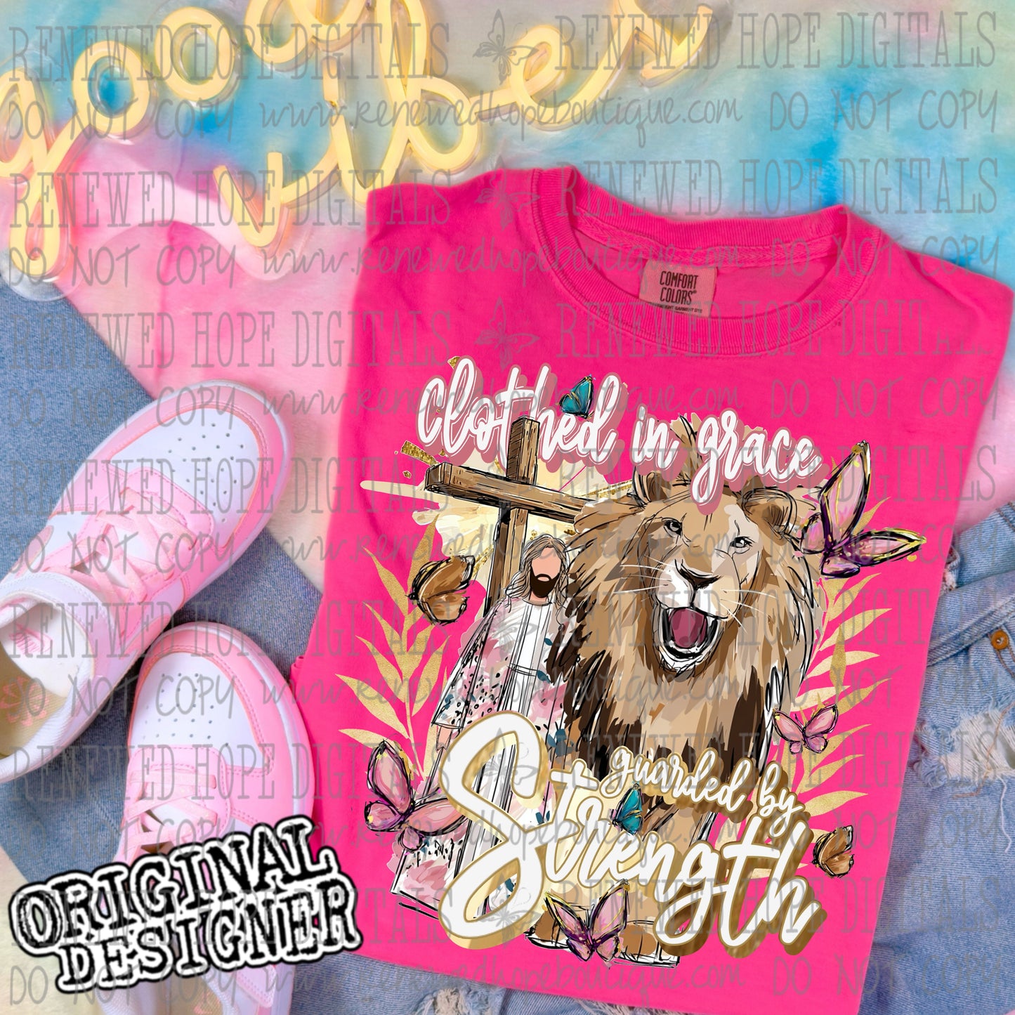 🩷CLOTHED IN GRACE GUARDED BY STRENGTH✝️