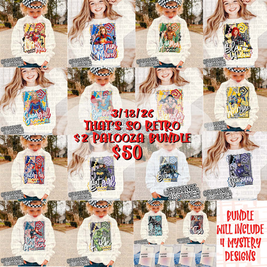 🟪🟢🔶 RETRO SUPERHERO BUNDLE 🟪🟢🔶