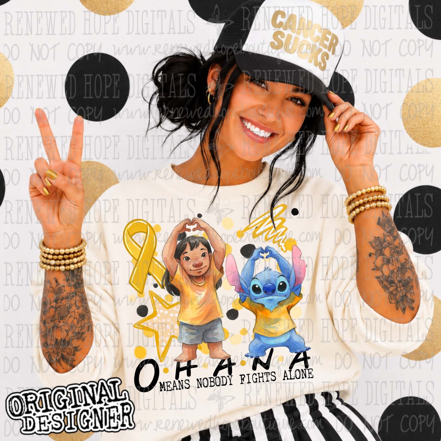 🎗️ OHANA MEANS NOBODY FIGHTS ALONE🎗️