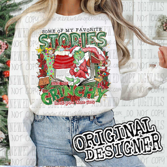 ✨️SOME OF MY FAVORITE STORIES MADE THIS GROUCHY HEART GROW THREE SIZES🎄