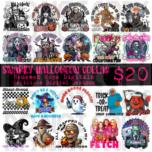 Snarky Halloween Collab w/ Delicious Digital Designs