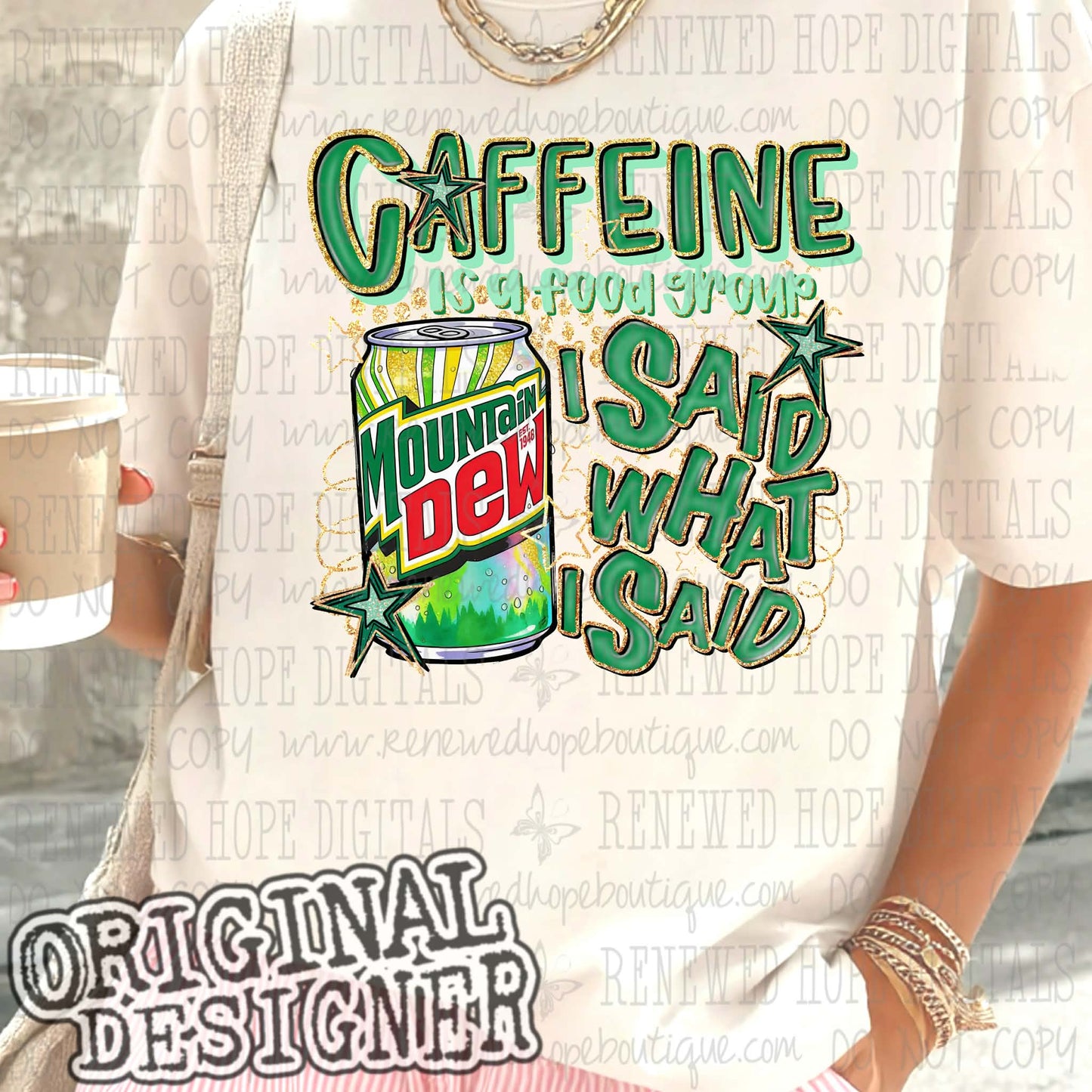 ✨️CAFFEINE IS A FOOD GROUP MT D✨️