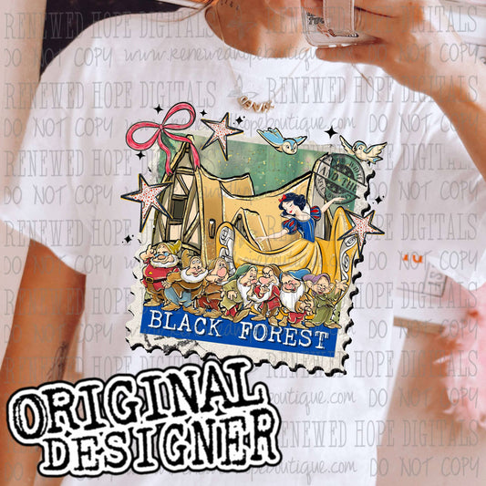 🌲BLACK FOREST STAMP🌲