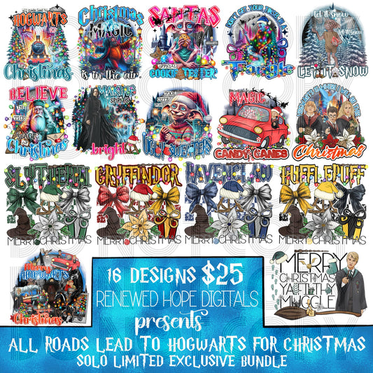 ALL ROADS LEAD TO HOGWARTS FOR CHRISTMAS EXCLUSIVE BUNDLE