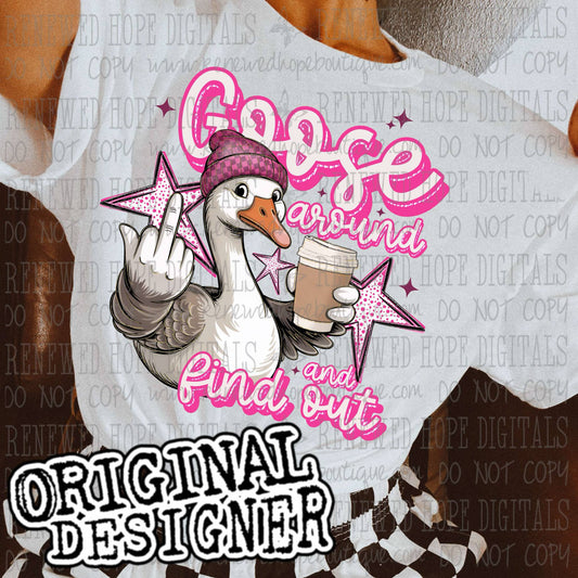 🦢GOOSE AROUND AND FIND OUT☕️