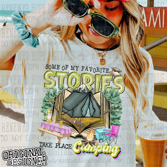 ✨️SOME OF MY FAVORITE STORIES TAKE PLACE CAMPING✨️