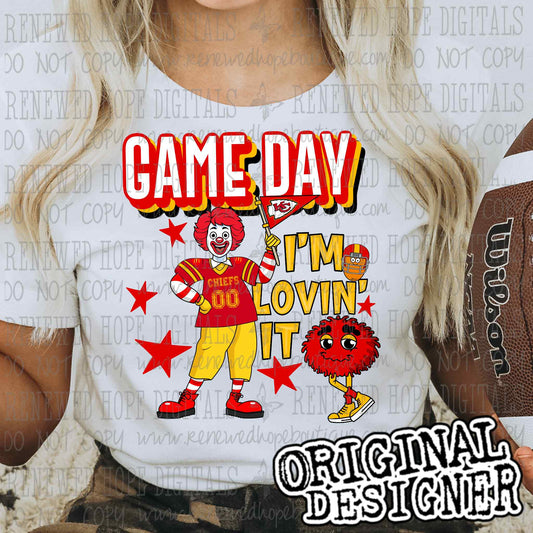 🍟GAME DAY I'M LOVIN' IT❤️💛