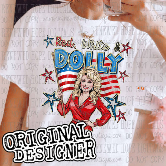 🇺🇲RED WHITE & DOLLY🇺🇲
