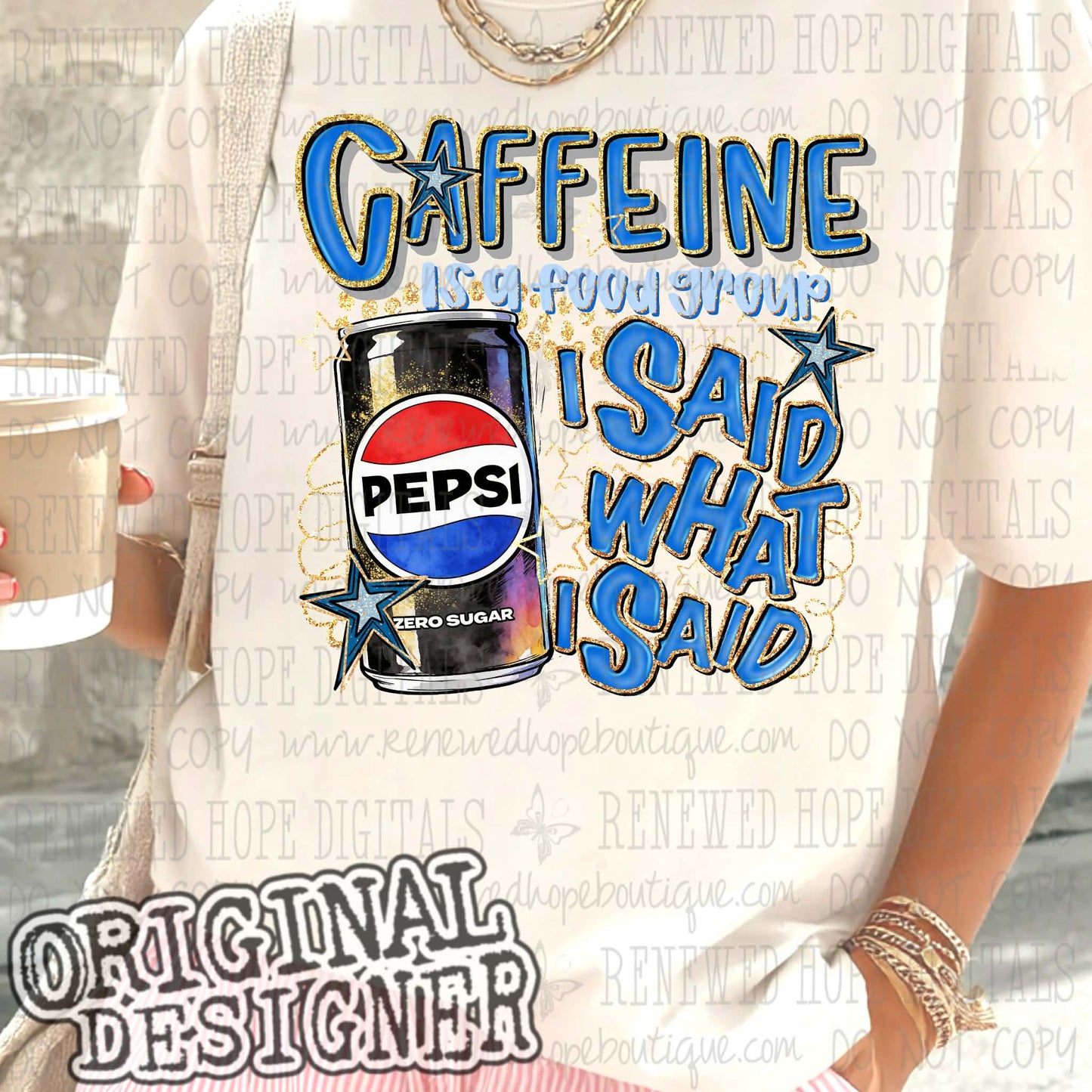 ✨️CAFFEINE IS A FOOD GROUP PEP ZERO✨️