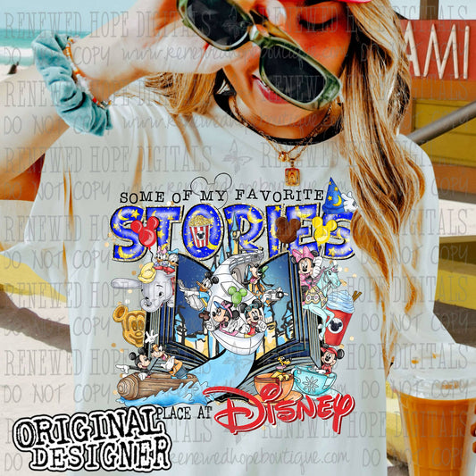✨️SOME OF MY FAVORITE STORIES TAKE PLACE AT DISNEY✨️