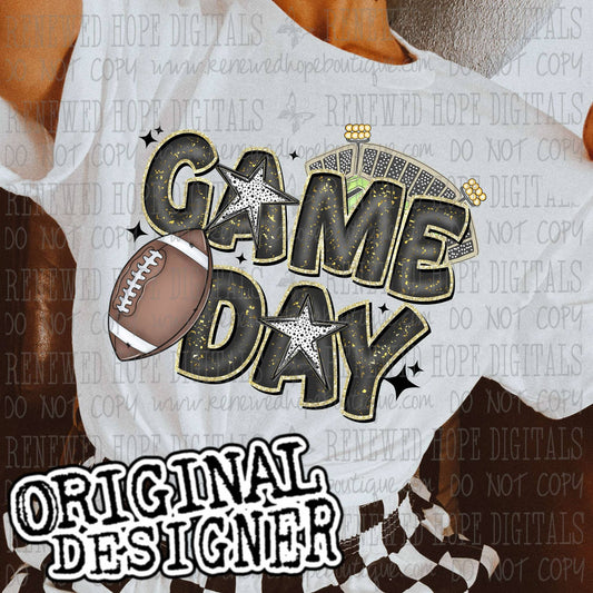🏈GAME DAY (GOLD & SILVER INCLUDED)🏈