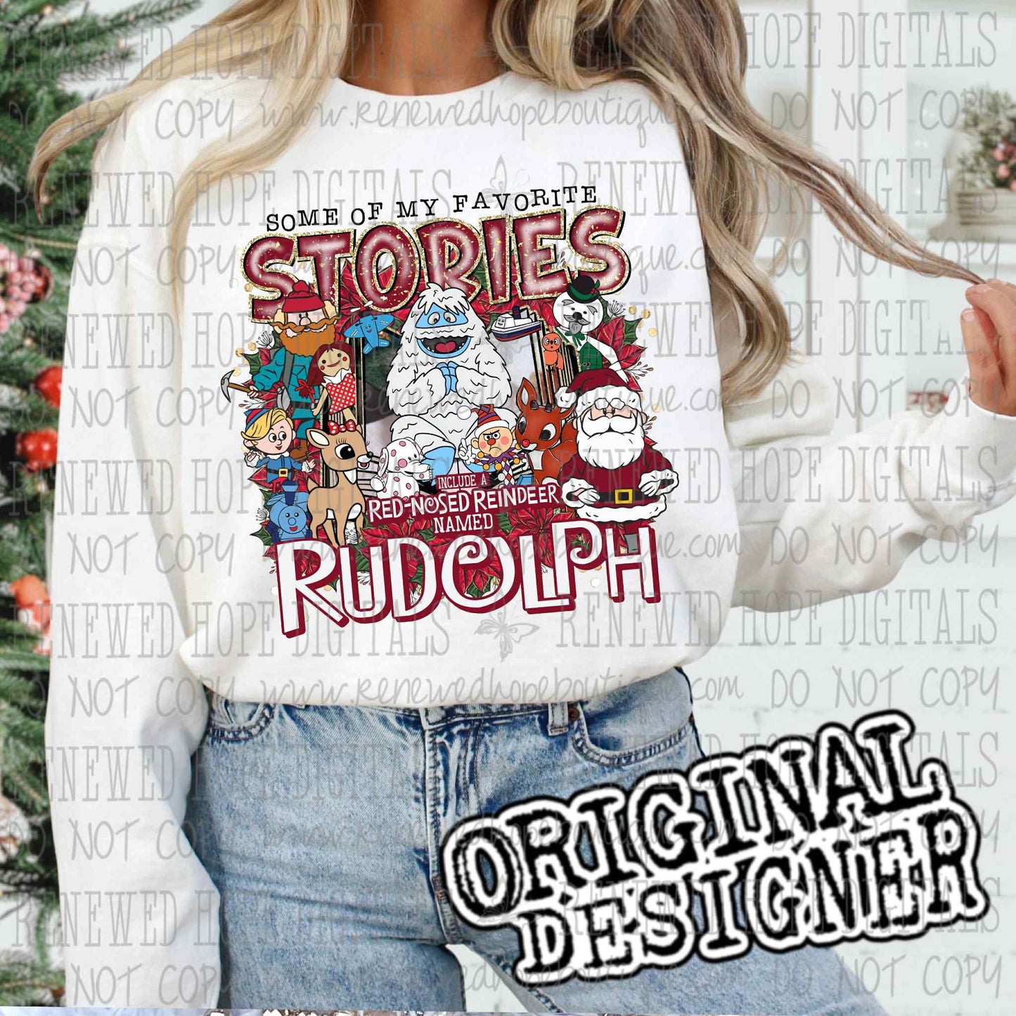 ✨️SOME OF MY FAVORITE STORIES INCLUDE A RED NOSED REINDEER🎄