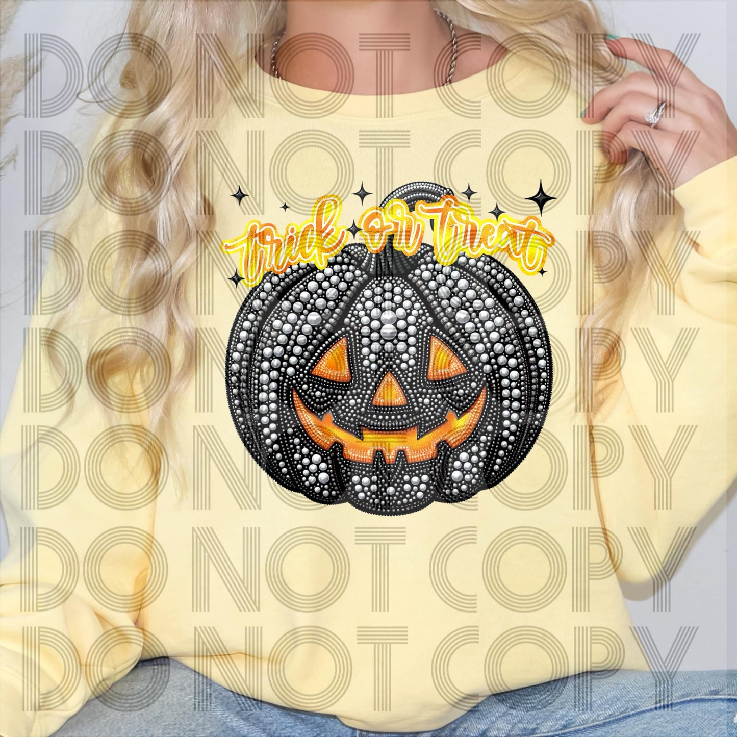 🦇 Black Rhinestone Pumpkin 🎃