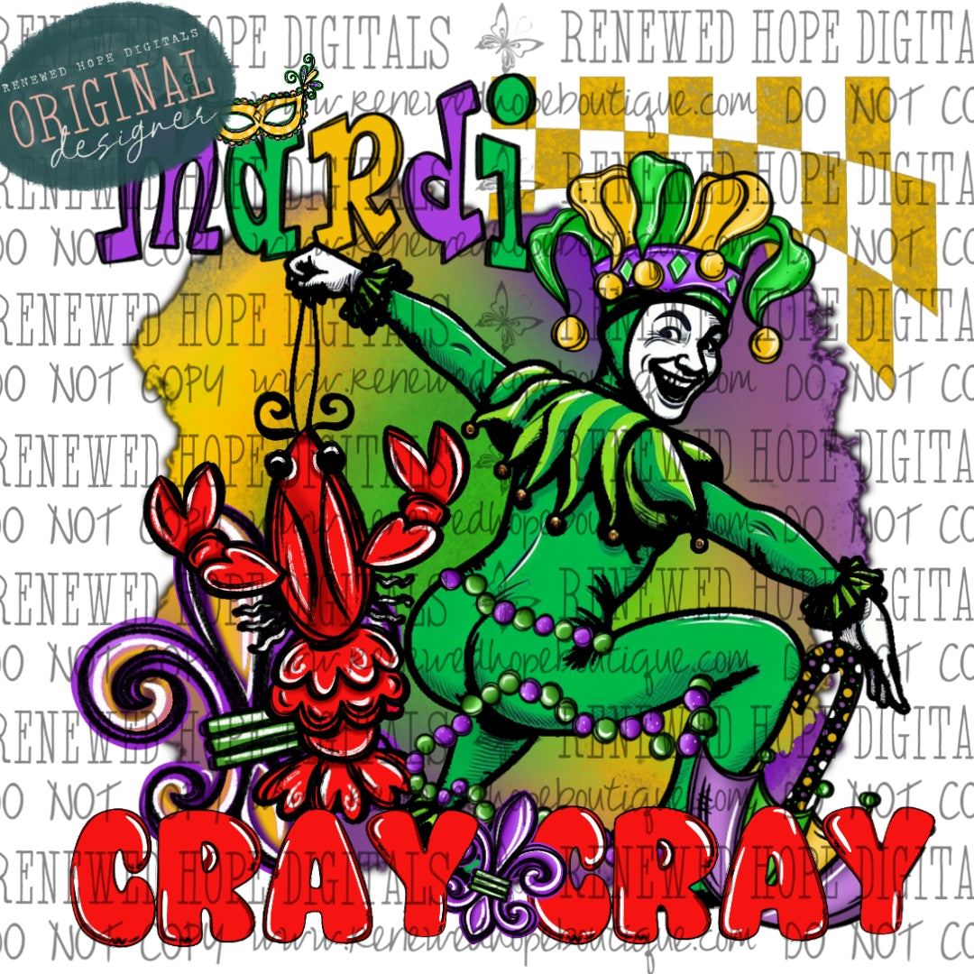 💜💛 Mardi Cray Cray 💚❤️