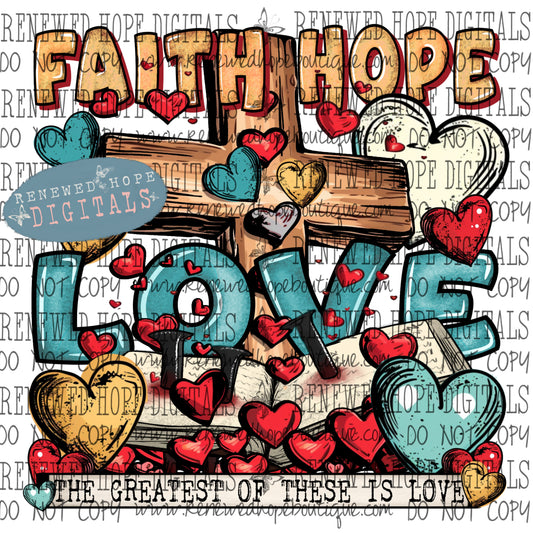 ✝️ Faith Hope Love ❤️