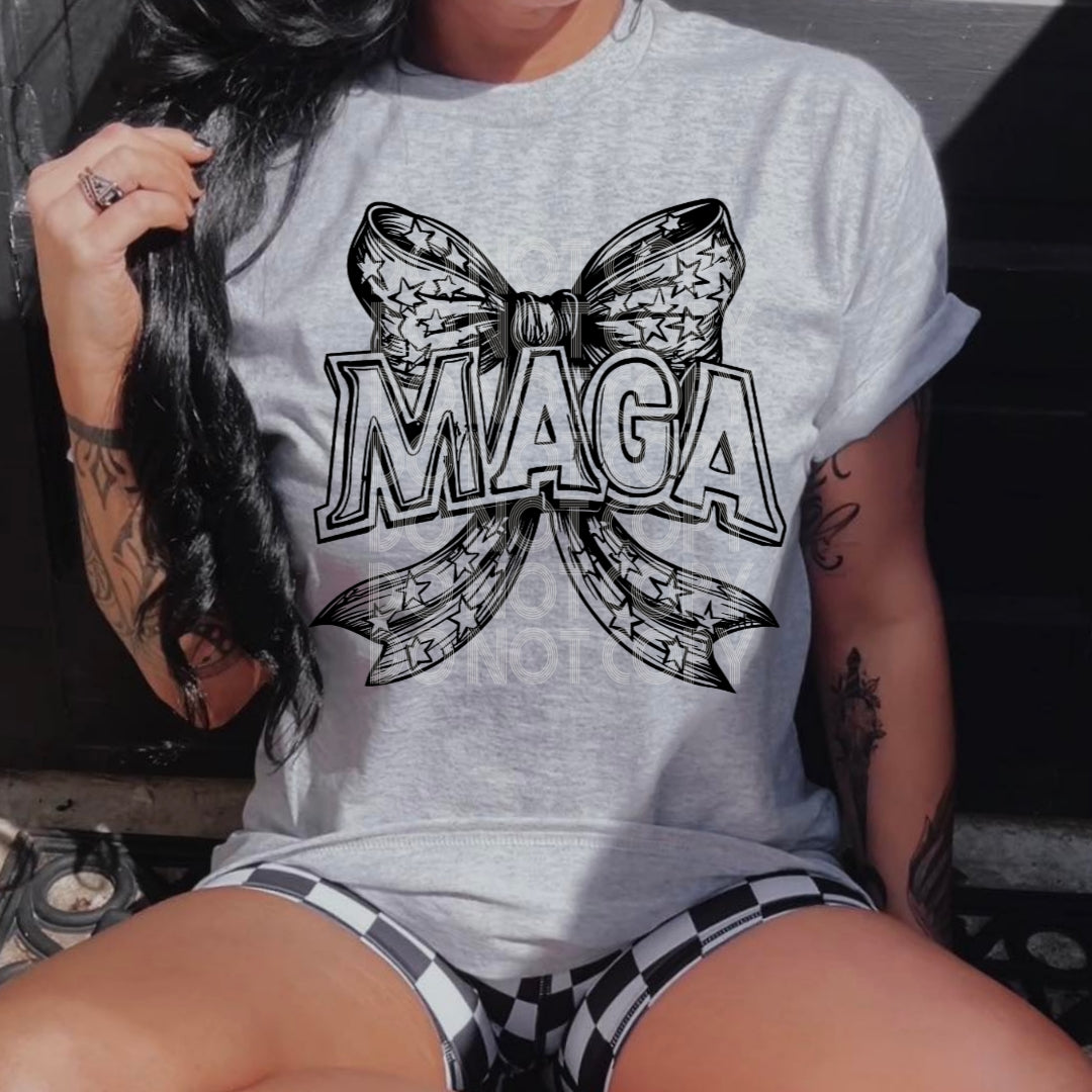 🎀 Maga Bow - Single Color 🇺🇸