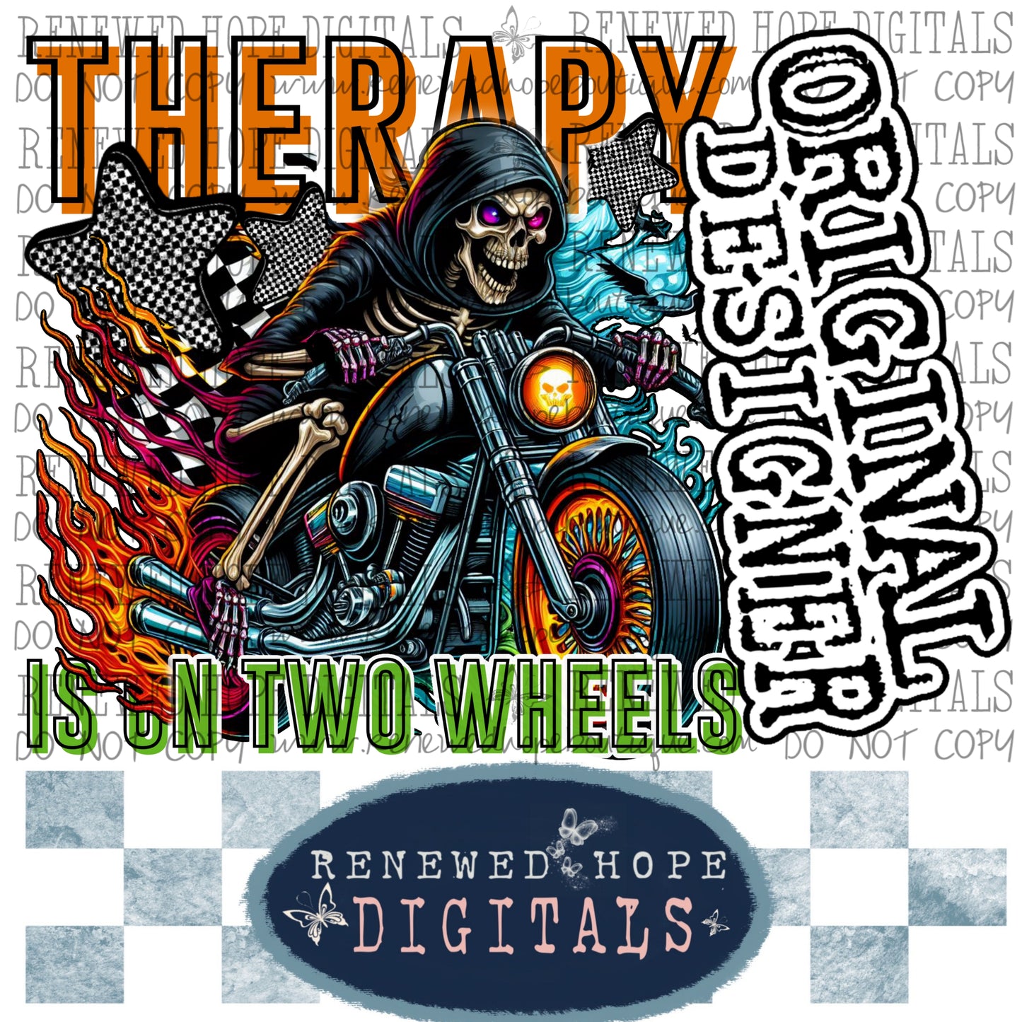 💀 Therapy Is On Two Wheels 🏍