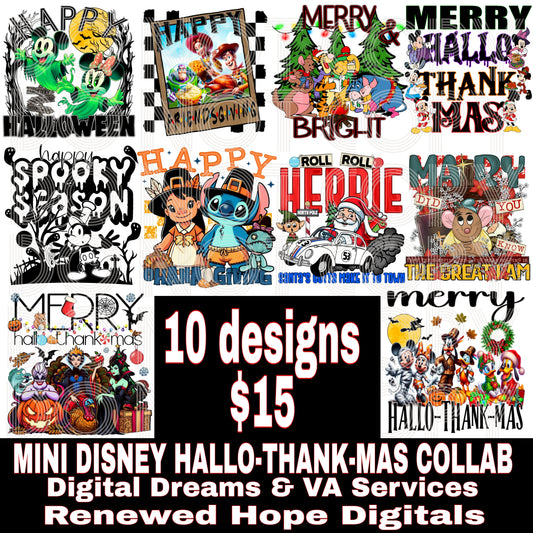 👻Mini Hallo-Thank-Mas Collab w/ Digital Dreams And VA Services🎄