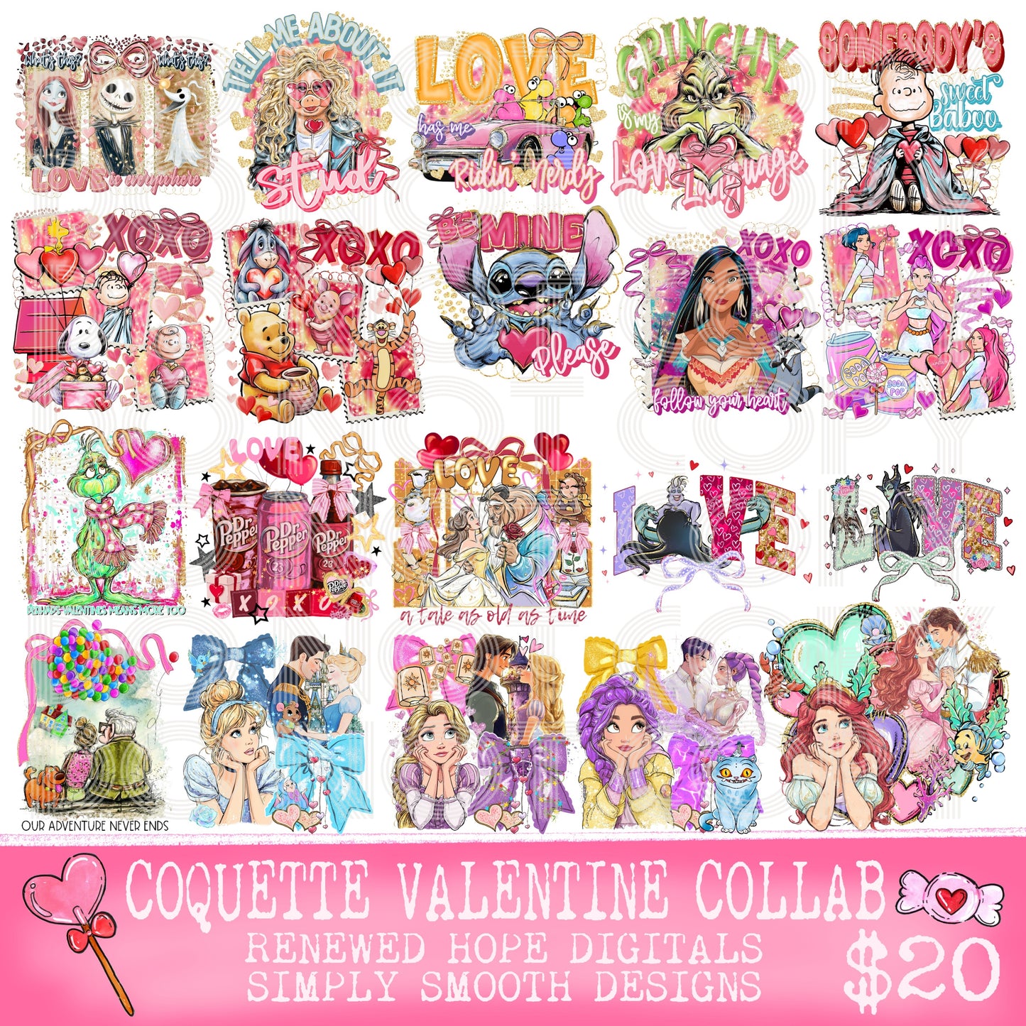 🎀COQUETTE VALENTINE COLLAB W/SIMPLY SMOOTH DESIGNS✨️