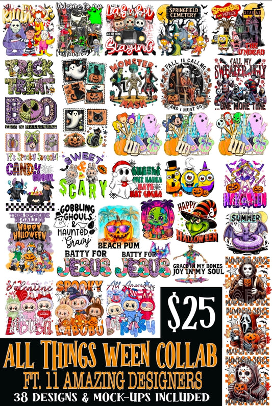 🎃ALL THINGS "WEEN" COLLAB FT 11 DESIGNERS👻