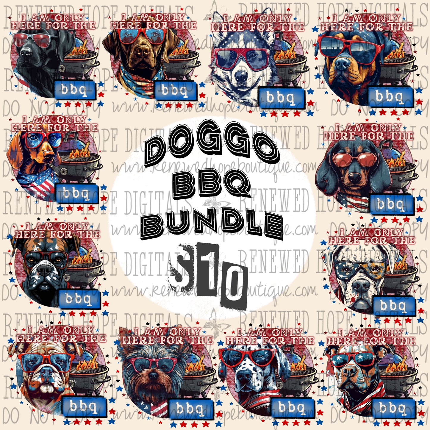 🐶DOGGO BBQ 4TH BUNDLE🐶