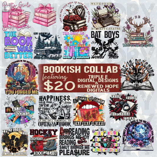 Bookish Collab Pt 2 w/ Triple E Digital Designs