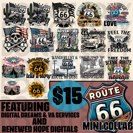 Route 66 Collab w/ Digital Dreams And VA Services